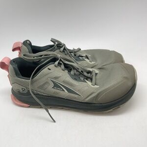 Altra Sneakers Womens 9.5 Lone Peak 9 AL0A85PR315 Green Running Trail Shoes